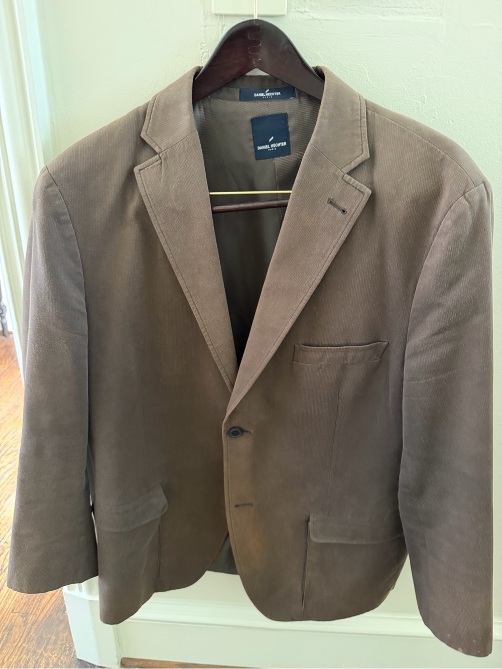 Daniel Hechter Brown Corduroy Sport Coat